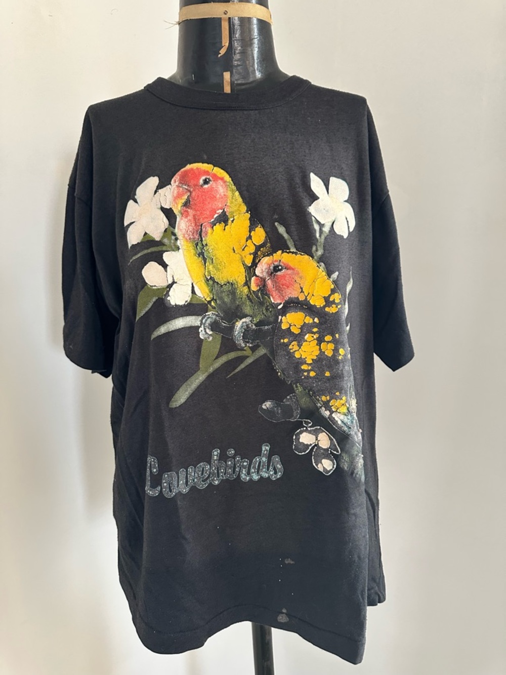 Vintage Lovebirds Graphic Tee